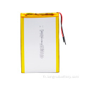 Custom 7565121 10000mAh 3,7 V Polymer au lithium